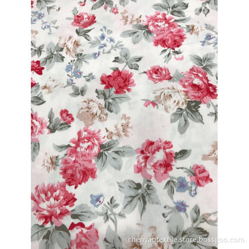100%Cotton Spendex Poplin Printing Fabric